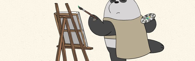 We Bare Bears "Panda's Art"